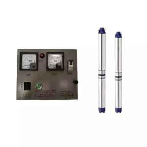 Jindal 1.5HP 12 Stage Single Phase Pure Copper Water Filled Borewell Submersible Pump with Control Panel & 12 Months Warranty