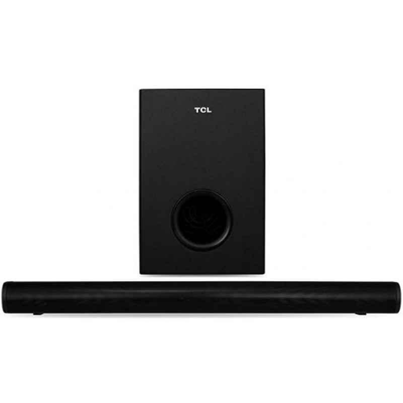 TCL 160W 2.1 Ch Black Soundbar with Wireless Subwoofer, TS3010