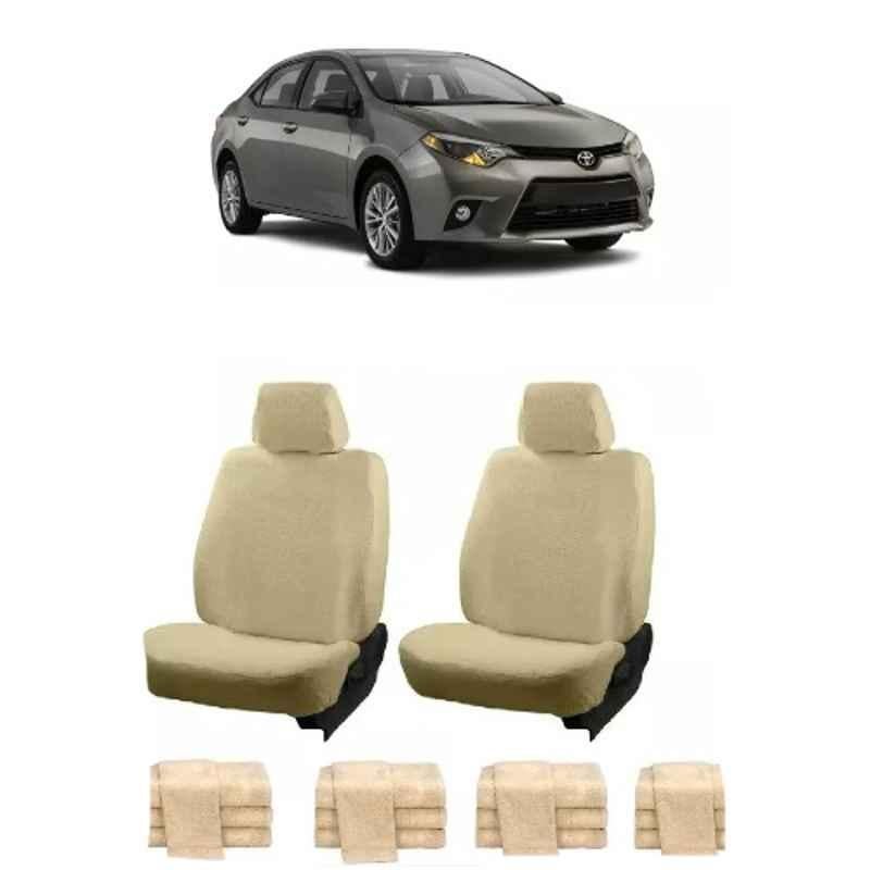 Oscar Beige Aut-Sn-4271 Towel 1 Pcs\\Set Toyota Corolla Car Seat Cover