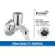 Prestige DIXY Brass Chrome Finish Bib Cock with Wall Flange