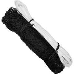 HTM Standard Size Black Volleyball Net for Sports, Training, Practice & Fun Volleyball Net