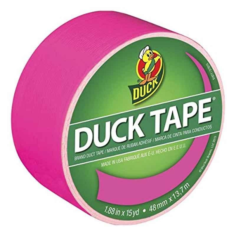 Duck 20 yard Vinyl, Plastic & Cotton Funky Flamingo Duct Tape, 1265016