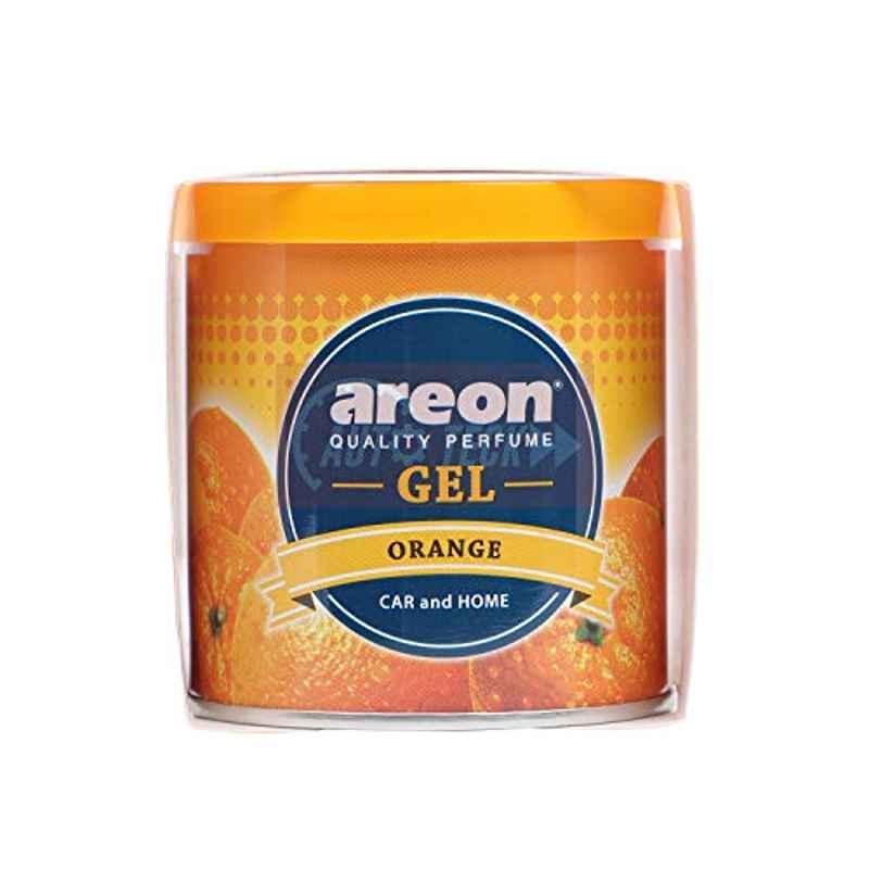 Auto Pearl Orange Gel Air Freshener for Car For All Cars