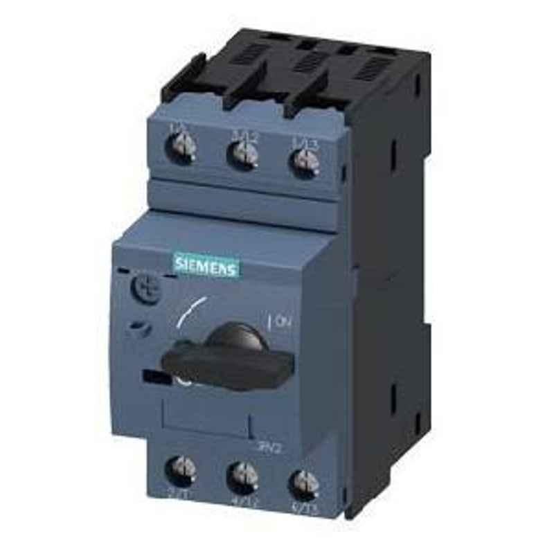 Siemens SIRIUS 0.11-0.16A 3 Pole MPCB, Breaking Capacity: 100 kA, 3RV2011-0AA10