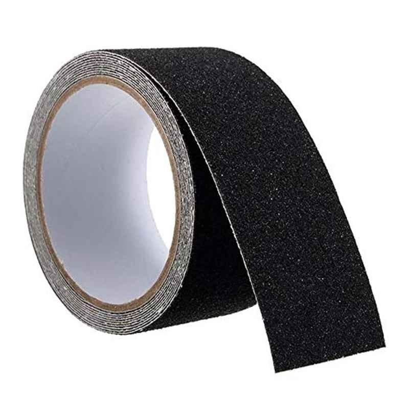 5M Roll Of Anti Slip Tape Stickers For Stairs Decking Strips For Stair Floor Bathroom Self Adhesive(Black)