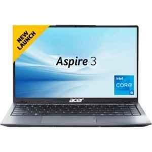 Acer A324-51 Aspire 3 Thin & Light Steel Gray Laptop with Intel Core i5 12th Gen 1235U 8GB/512GB SSD/Windows 11 Home & 14 inch Display, UN.343SI.009