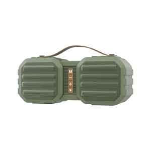 Zebronics Zeb-Sound Feast 50 14W Green Wireless Portable Speaker with Dual Drivers & Call Function