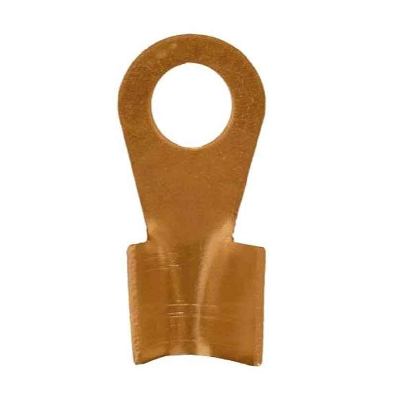 Saroop Brass 4.50-5.50 Small Open Terminal Cable Lugs, SBL011116 (Pack of 12)