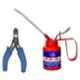 Real Stf 2 Pcs Wesco Type Oil Can with 1/4 Pint Rigid Spout & 6 inch Wire Stripper Hand Tool Kit