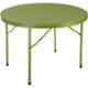 Supreme Disc Mehndi Green Plastic Round Outdoor Table