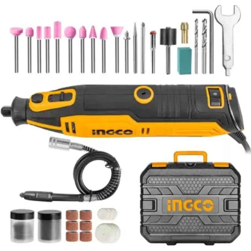 Ingco MG 13328 130W Mini Grinder Rotary Tool Kit with 110 Pcs Accessories