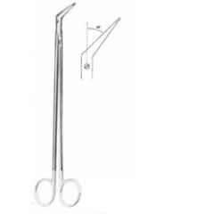 Alis 23.0cm/9 inch45? De Bakey Potts Smith Cardio Vascular Scissors, A-GEN-314-23