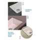 Uken Heavy Duty Quartz Kitchen Sink (31X17.5) With Accessories(31/17.5-Qr-Me-Gs--9) Grey