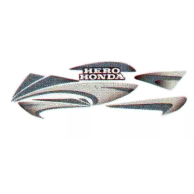 Buy Ultra Sticker Decal For Splendor Plus Aw Black Grey Online