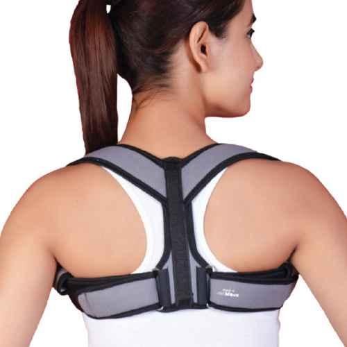 Buy Fidelis Healthcare Elastic Grey Clavicle Brace, FA029-3001, Size: L  Online At Price ₹266