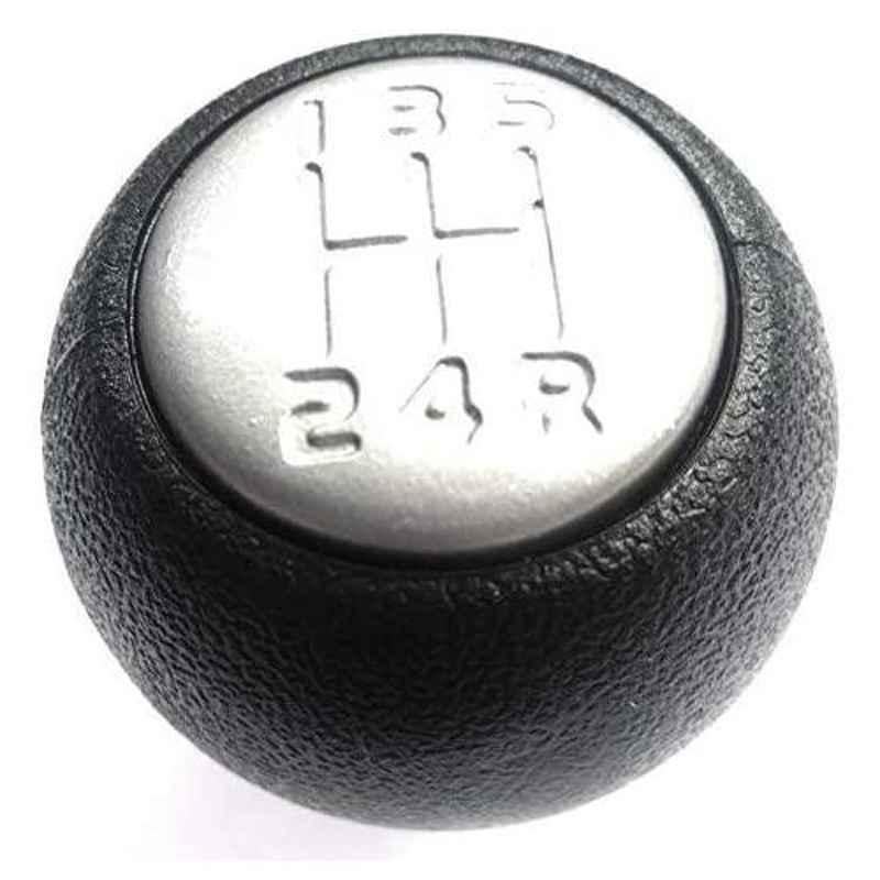 Stylish Car Silicone Round shape Gear Shift Knob Black Color Cover