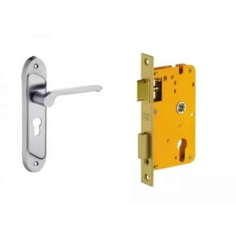 Dorset HL Series Reny 8 inch Stainless Steel Patina Finish Door Handle Lock Set with (Pack of 4)