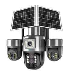 Cybernautt X18F 18MP 4G Wireless Outdoor Security Camera with Solar Powered