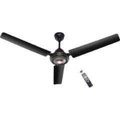 Airelec Gloria 28W 350rpm 5 Star Smoke Brown 3 Blade BLDC Ceiling Fan with Remote & 2 Year Warranty, Sweep: 1200 mm
