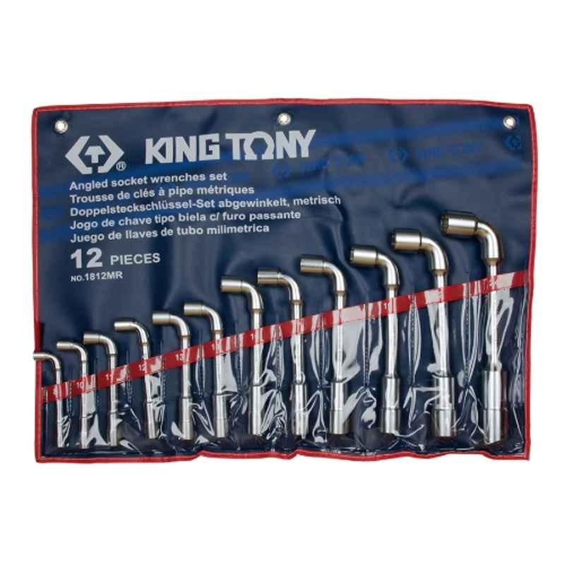 12PCS 6PT/12PT ANGLED SOCKET WRENCH SET