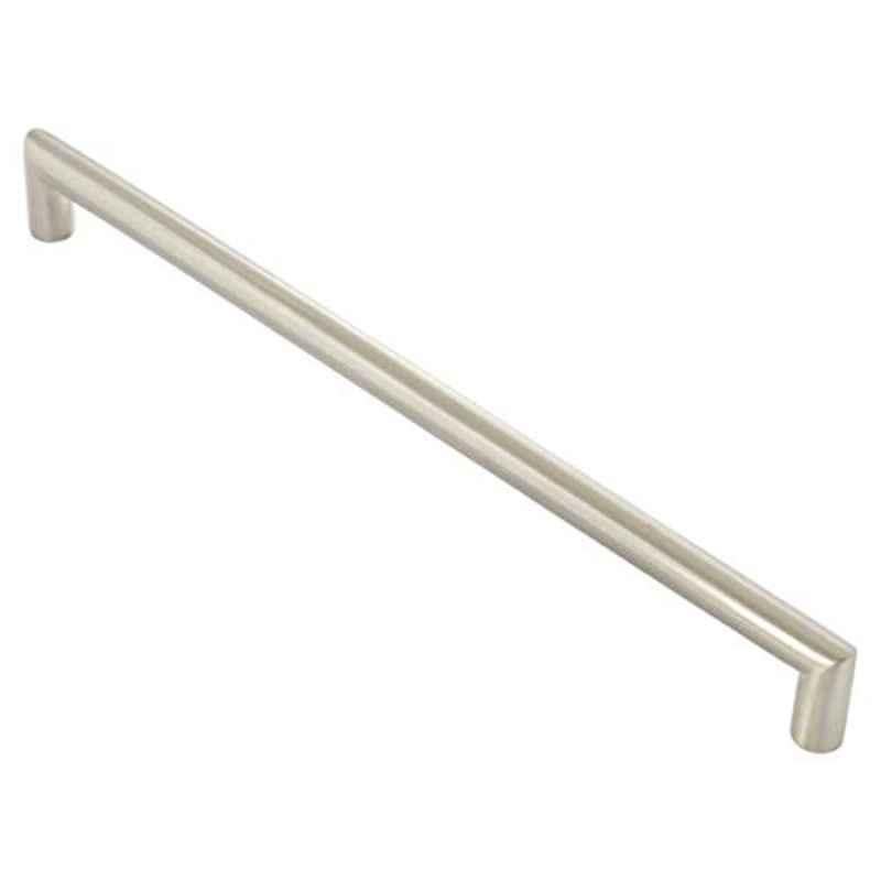 256mm Zinc Silver Cupboard Handle with 2 Pieces Screw (Pack of 2)