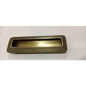 Galaxy 160mm Zinc Antique Brass Finish Sliding Handle for Door (Pack of 2)
