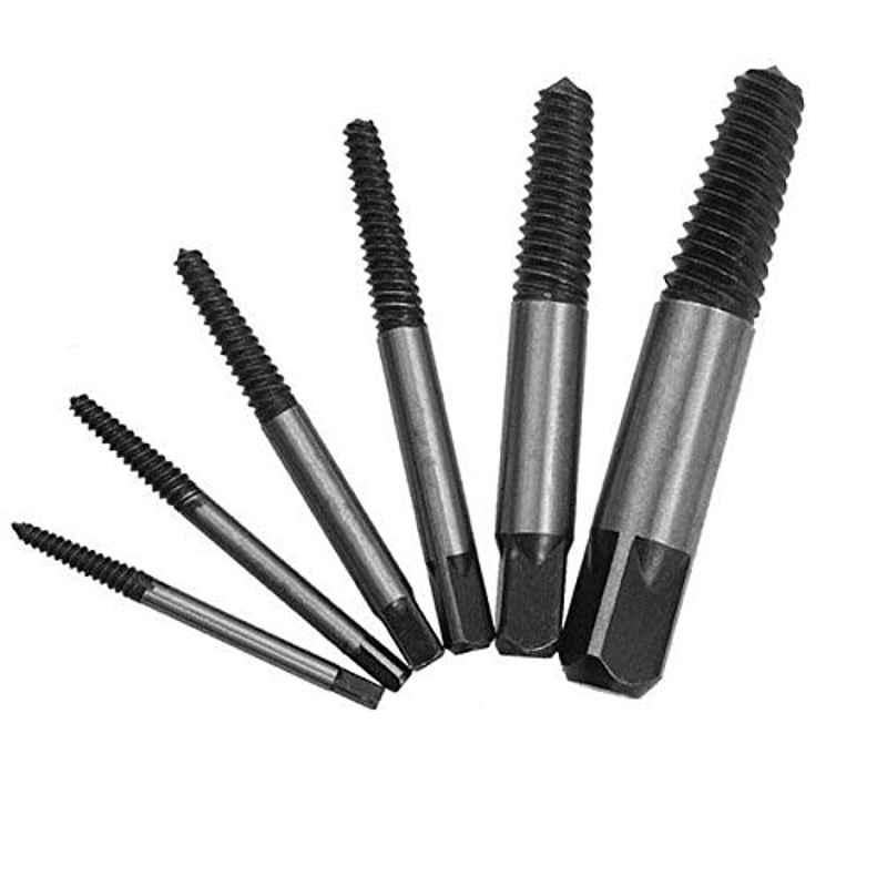 6 Pcs/Lot Damaged Broken Screws Extractor Drill Bits Easy Out Remover Center Drill Damaged Bolts