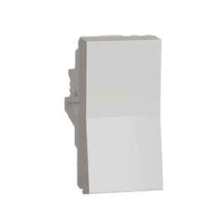 Schneider Electric Unica Pure 6A 1 Module 1 Way Polar White Switch, UNS61SW1M_WE (Pack of 20)