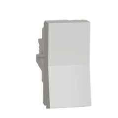 Schneider Electric Unica Pure 6A 1 Module 1 Way Polar White Switch, UNS61SW1M_WE (Pack of 20)