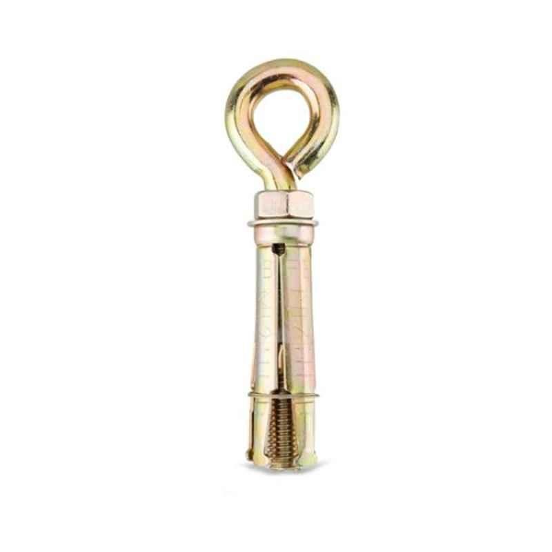 Mkats M12 Gold Fix Rawl Eye Bolt, 267597AC