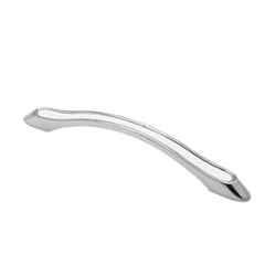 RAB 128mm Zinc Chrome Finish Drawer Pull Handle, HAND 1080 (Pack of 2)