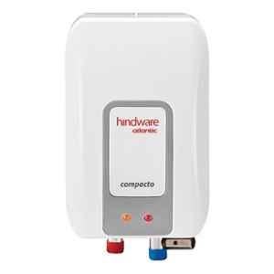 Hindware Atlantic Compacto 3L 3000W White Instant Water Heater, 512090