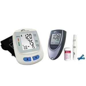 Dr Morepen Dr. Morepen BP-09 Blood Pressure Monitor & BG-03 Gluco One Monitor Kit with 50 Test Strips Combo