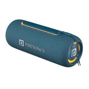 Portronics Resound 2 15W Blue Portable Bluetooth Speaker with RGB Lights, POR 2122