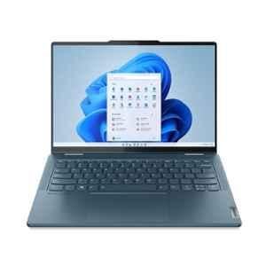 Lenovo Yoga 7 14IRL8 Tidal Teal Laptop with 13th Gen Intel Core i7-1360P/16GB/512GB SSD/MS Office 2021/Windows 11 Home & 14 inch 2.8K OLED Touch Display, 82YL005WIN