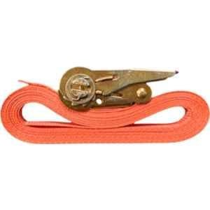 GTCFI 7m 25mm Polyester & Steel Orange Endless Ratchet Lashing Luggage Strap, 2510-7E