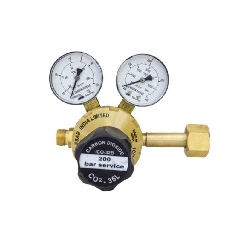 ESAB ICO 32B (2 Gauge) Carbon Di Oxide Single Stage Regulator, 4330193100
