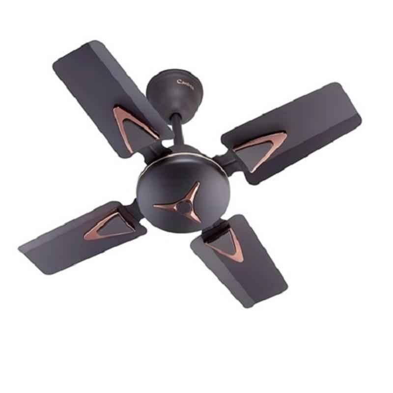 Candes Figo 858rpm Coffee Brown 4 Blade Anti Dust Ceiling Fan, Sweep: 600 mm