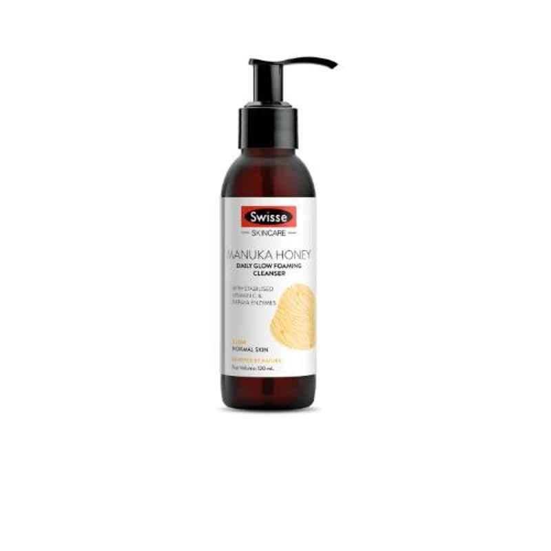 Swisse 120ml Skincare Manuka Honey Daily Glow Foaming Cleanser, HHMCH9520921201