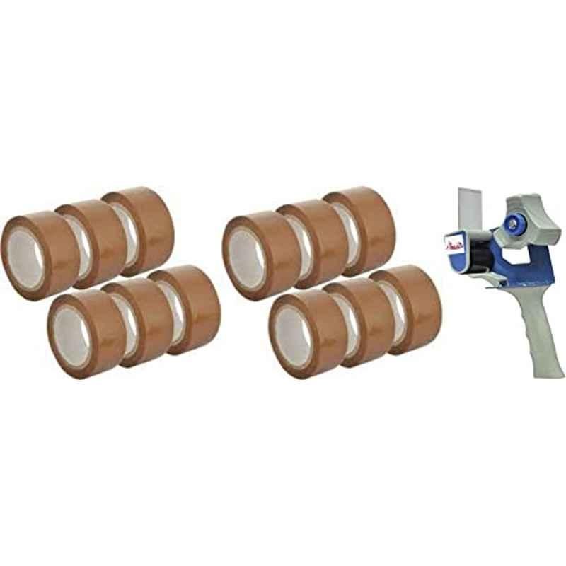 Tape Gun with 12Pcs of Packing Tape Combo