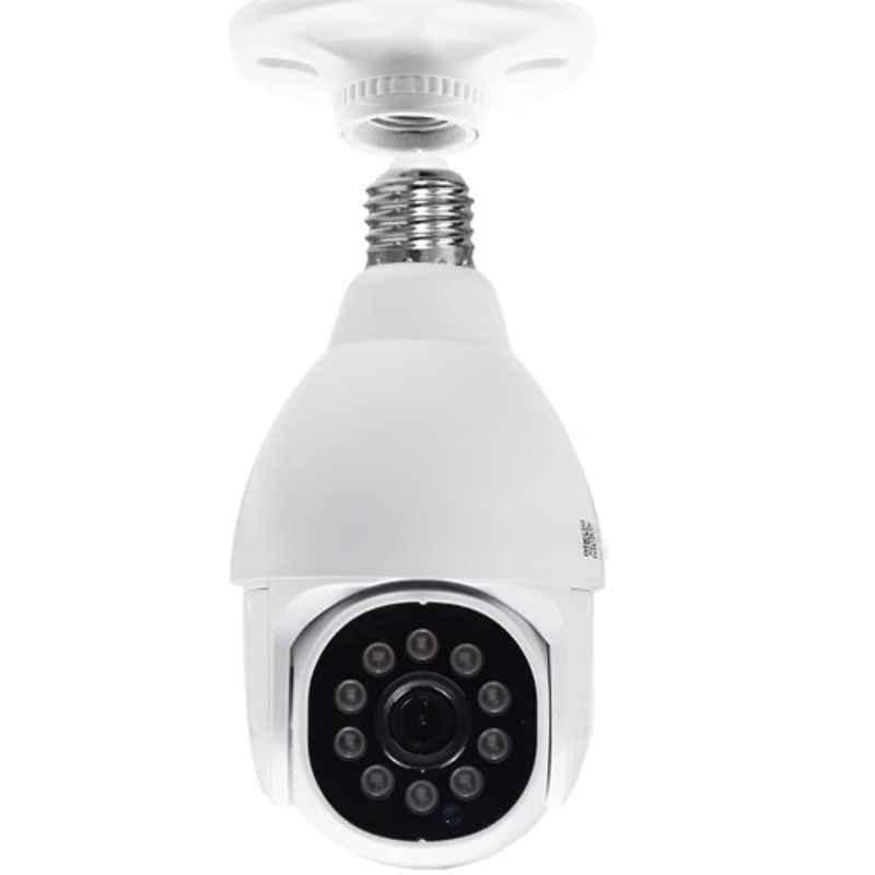 JK Vision 2MP 1080P HD WiFi Bulb Light Wireless IP PTZ Mini Camera