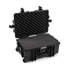 B&W International 6700 42.8 Litre Plastic Black Outdoor Case with SI Foam