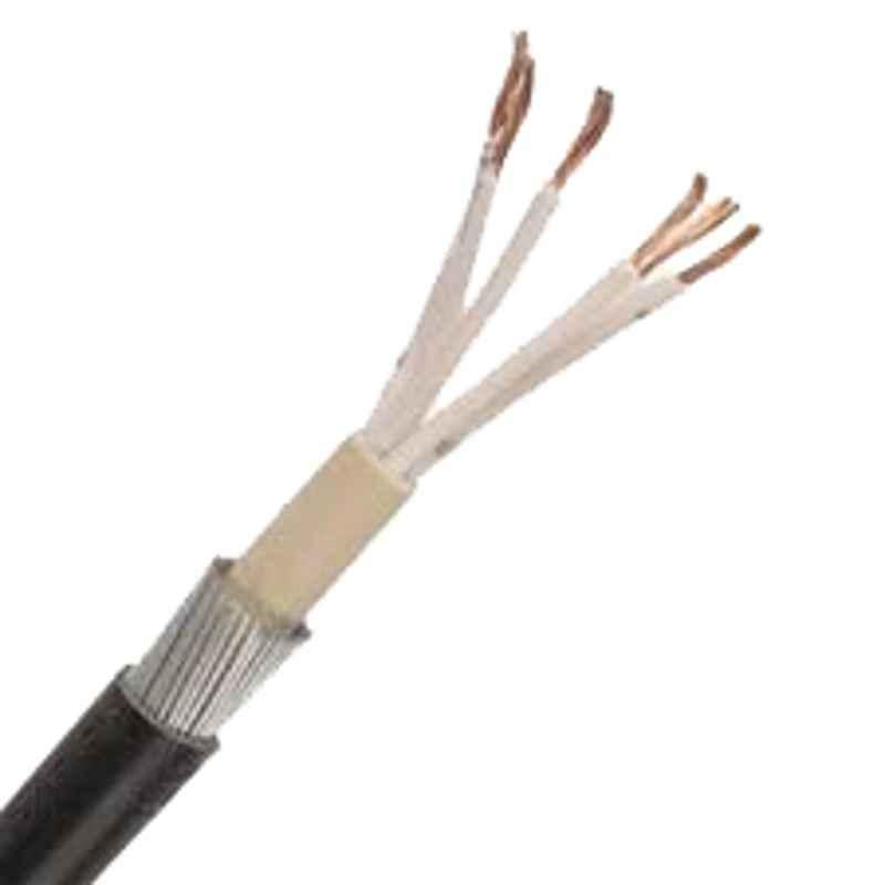 Polycab 2.5 Sqmm 6 Core Copper Armoured Low Tension Cable, 2XFY, Length: 100 m