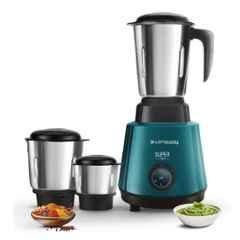 Longway Super Pro 500W ABS Plastic Teal & Black Mixer Grinder with 3 Jars & 2 Years Warranty