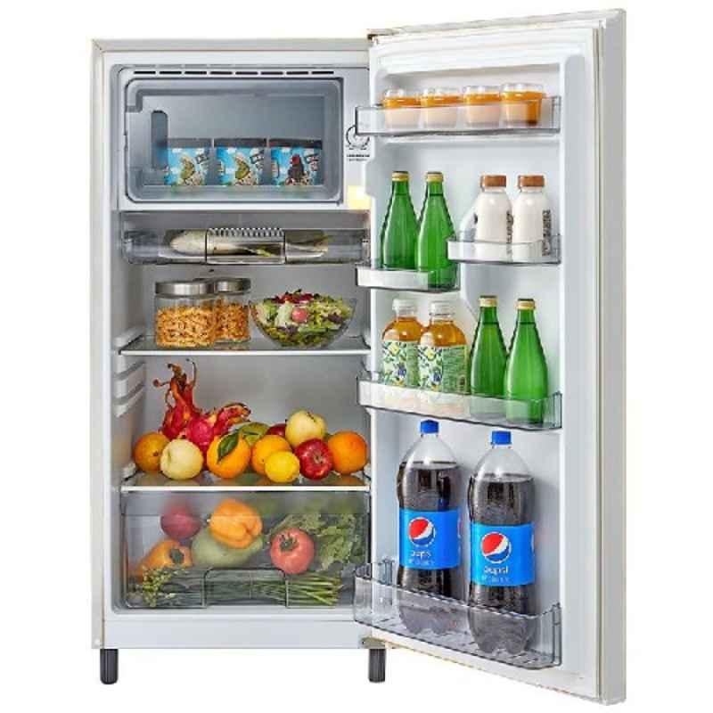 Midea 196L Silver Single Door Refrigerator, HS196LS