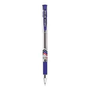 Omega Top Point 100 Pcs Blue Ball Pen Set (Pack of 10)
