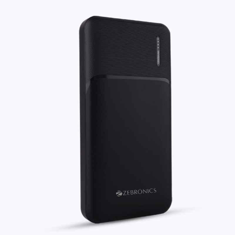 Zebronics MB10000S9 Pro 10000mAh Black Power Bank
