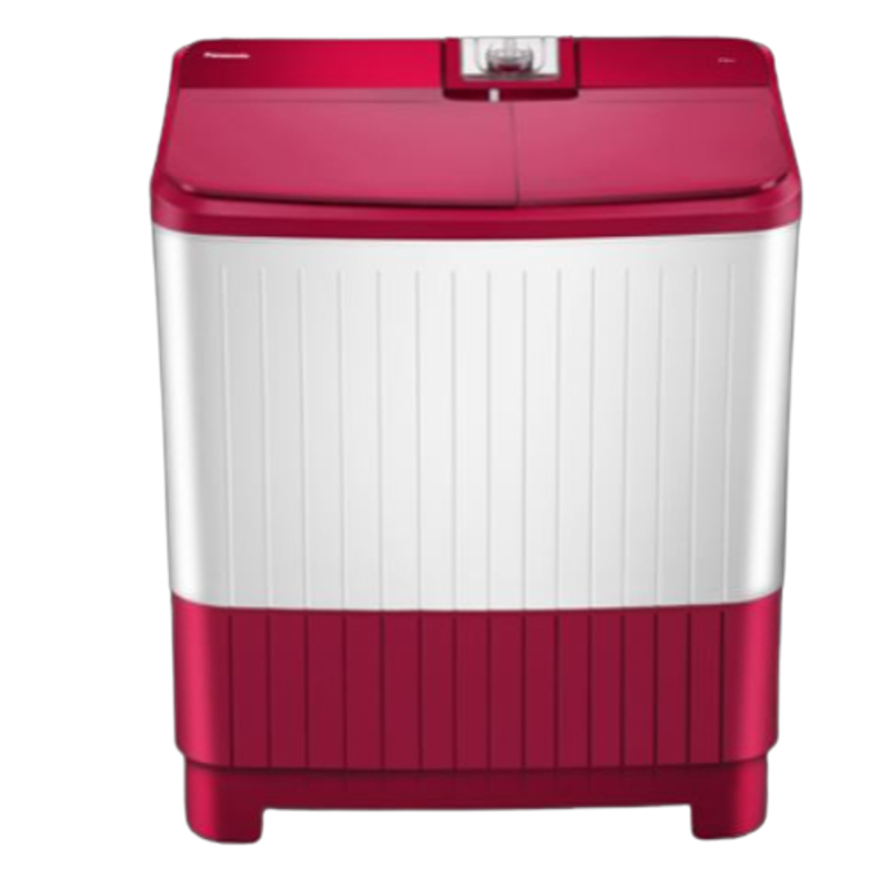 Panasonic 7kg Red Semi Automatic Top Load Washing Machine, NA-W70B5RRB