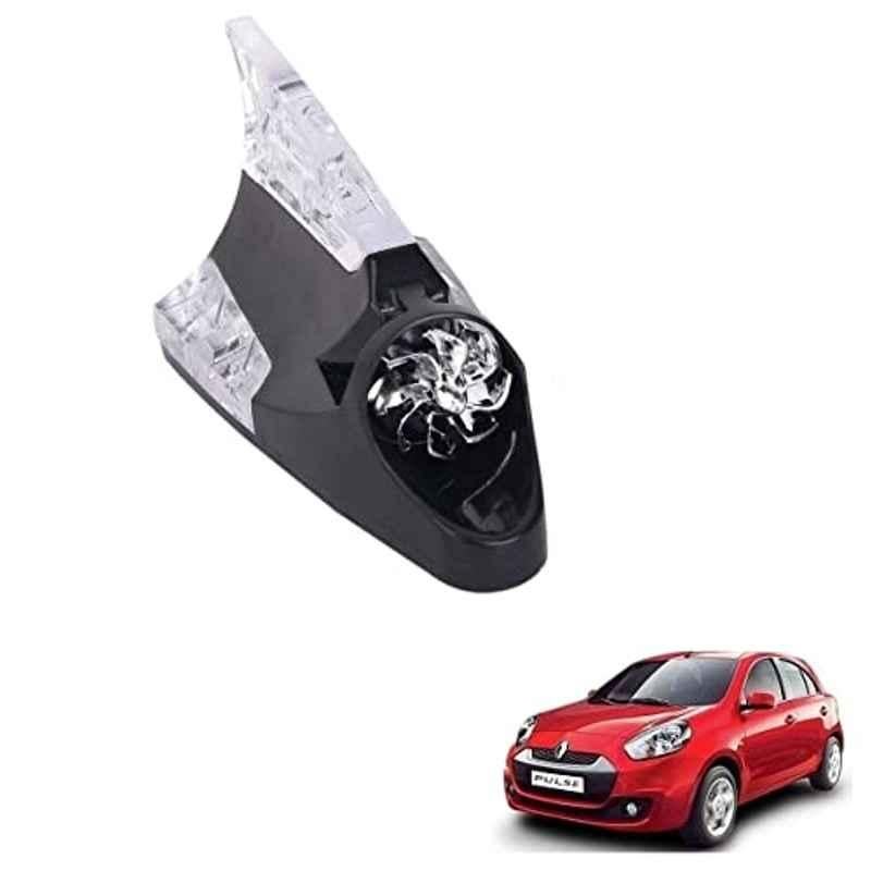 Kozdiko Black Auto Wind Power LED Light Shark Fin Car Antenna for Renault Pulse