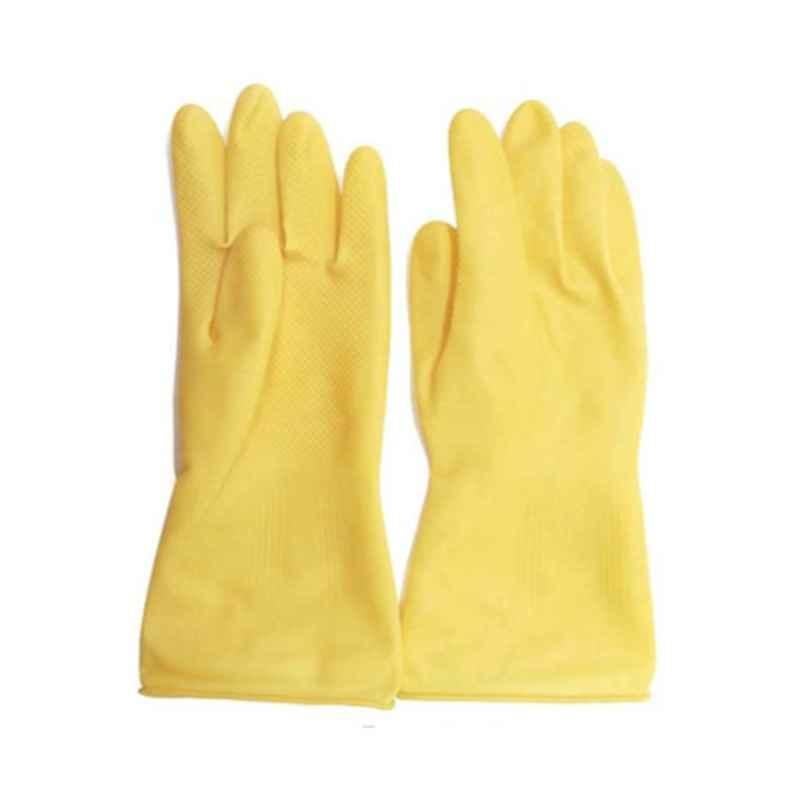 Sowugi 29x13cm Yellow Dish Washing Gloves, B23481